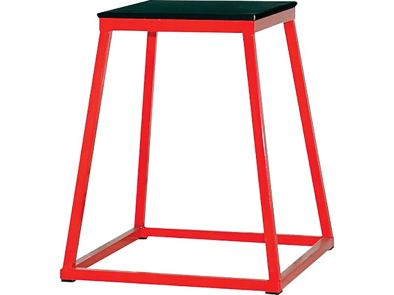 Champion Sports 24" Plyo Box, Red/Black (PXB24)