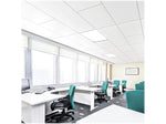 Armstrong LYRA Plant-Based Square Lay-In Ceiling Tile, 24" x 24", White, 24/Carton (BP8372PB)