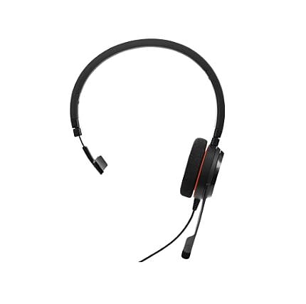 Jabra Evolve 20 Noise Canceling Mono Headset Microphone, Over-the-Head, Black (GSA4993-823-109)