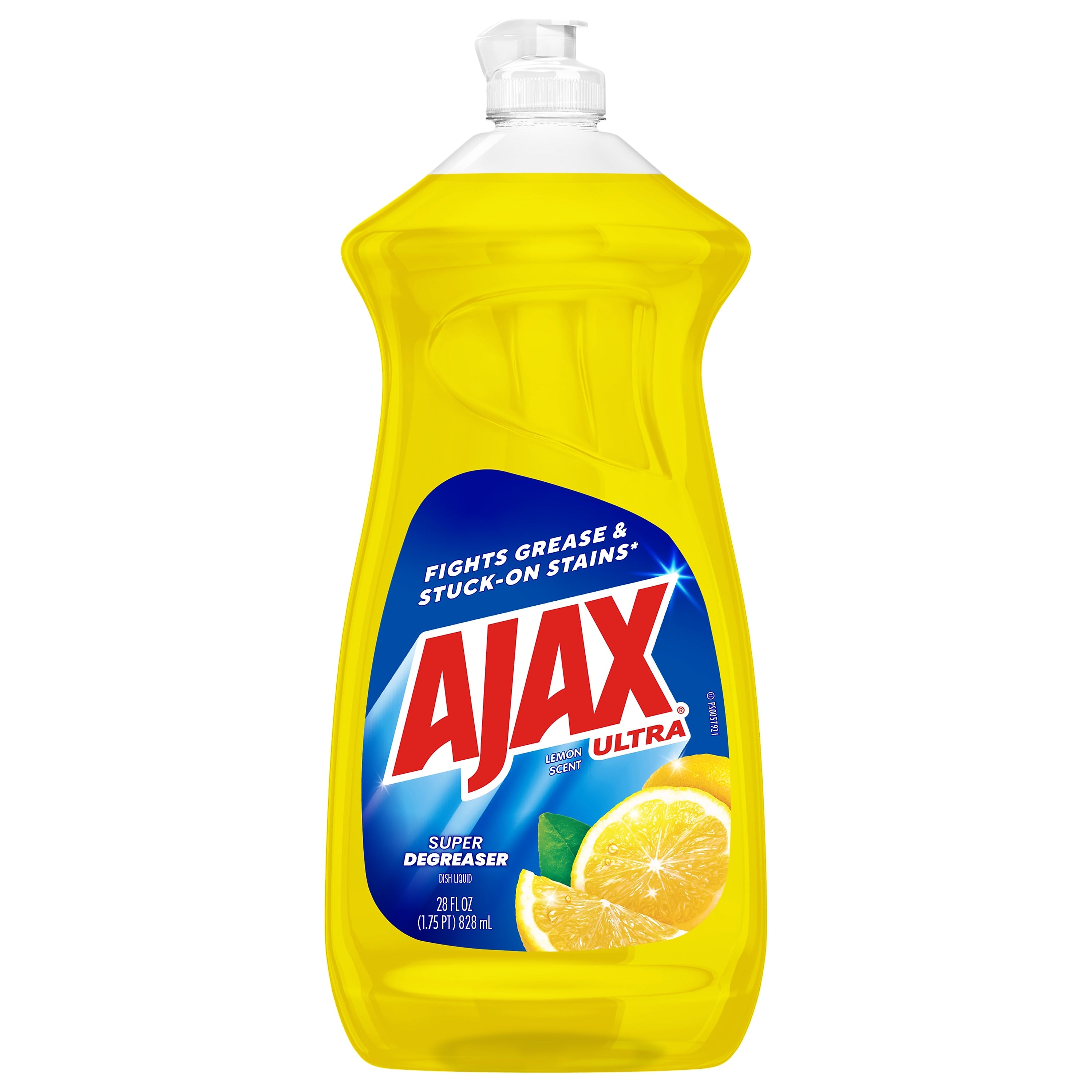 Ajax Liquid Dish Soap Lemon, 28 oz., 9/Carton (144673CT)