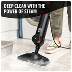 Dirt Devil Microfiber Steam Mop, Black (WD20000)
