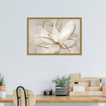 Amanti Art Transparent Beauty III (Floral) by Eva Watts Framed Canvas Wall Art Print, 23" x 16" (A42675040764)