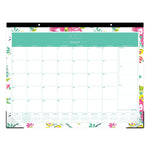 2025-2026 Day Designer for Blue Sky Peyton White 22" x 17" Academic Monthly Desk or Wall Calendar (107938-A26)