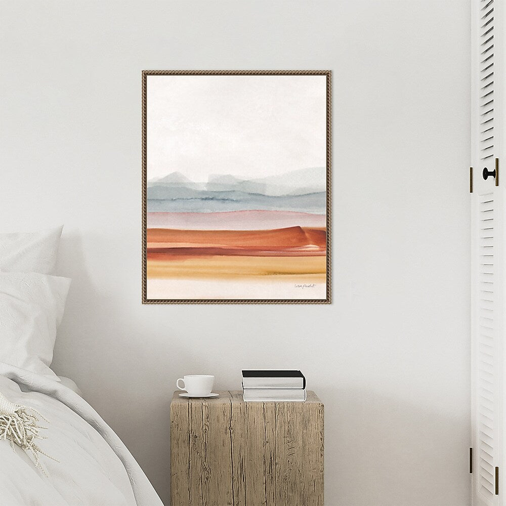 Amanti Art Sierra Hills 02 by Lisa Audit Framed Canvas Wall Art Print, 23" x 28" (A42678302691)