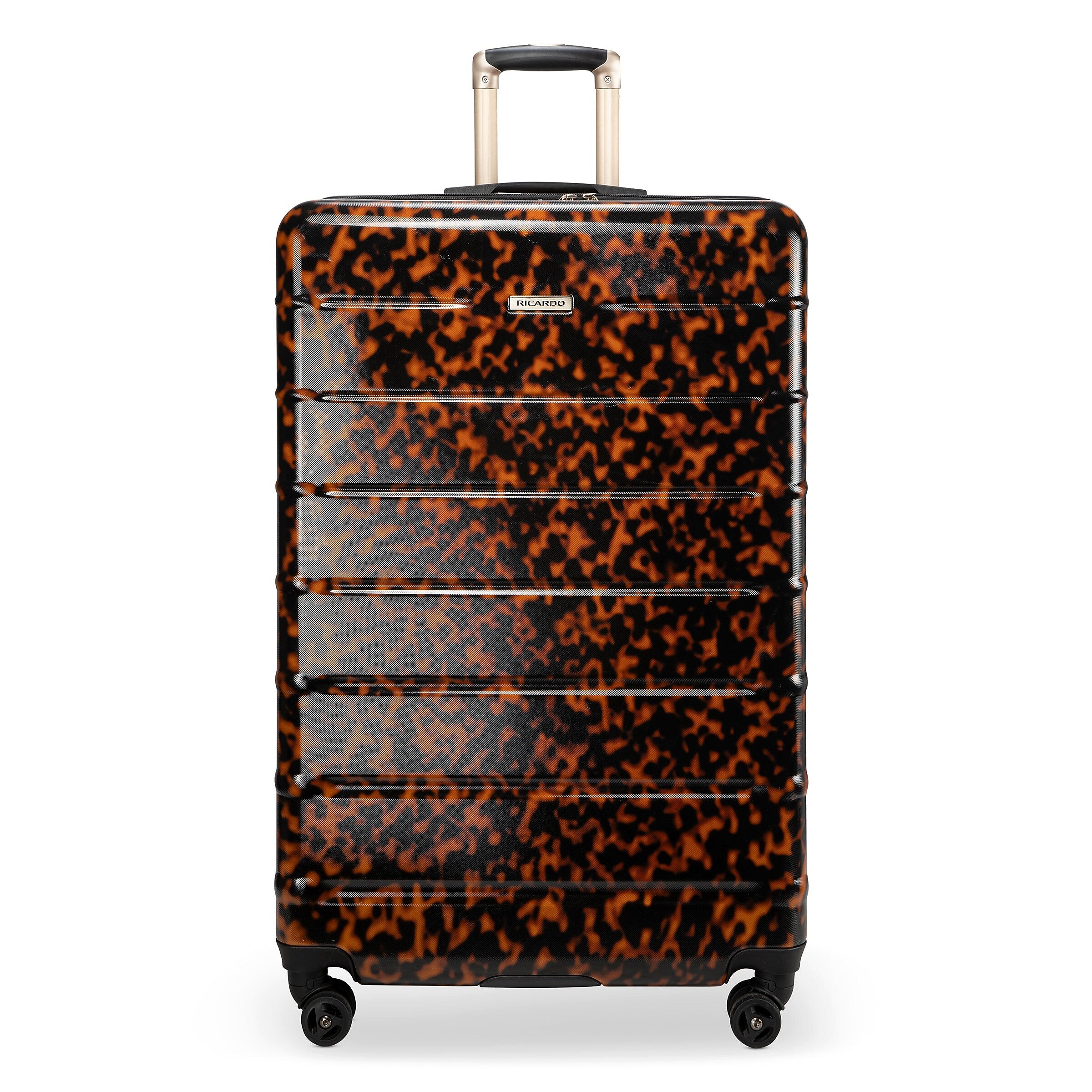 Ricardo Beverly Hills Cambria 29" Hardside  Suitcase, 8-Wheeled Spinner, Tortoise (140-29-973-4VP)