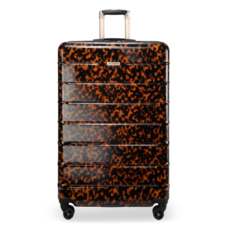 Ricardo Beverly Hills Cambria 29" Hardside  Suitcase, 8-Wheeled Spinner, Tortoise (140-29-973-4VP)