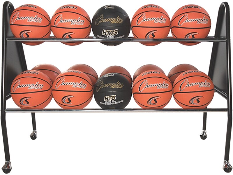 Champion Sports Basketball Cart, Black (BRC15)