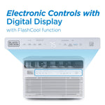Black & Decker Energy Star 115-Volt 12,000 BTU Window Air Conditioner with Remote, White (BD12NWES)