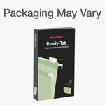 Pendaflex Reinforced Hanging File Folder, 6-Tab, Legal, Sage Green, 20/Box (1009464)