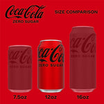 Coca-Cola Zero Sugar Soda, 12 oz., 24/Carton (00049000042559)
