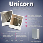UNICORN Stainless Steel Wall Mounted Tampon & Pad Dispenser