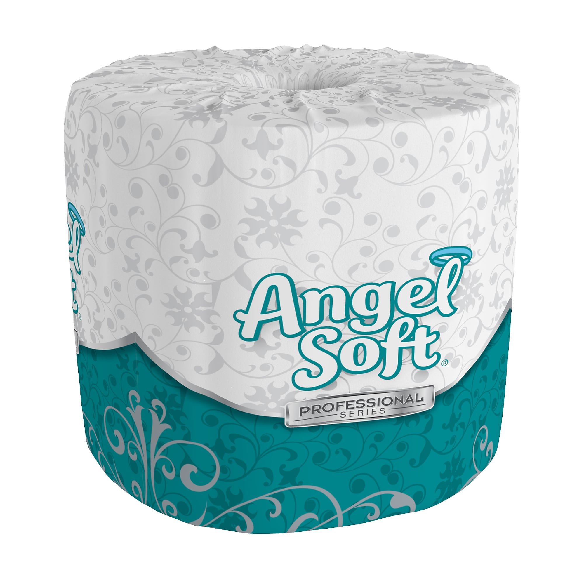 Angel Soft Professional Series Recycled Toilet Paper, 2-Ply, White, 450 Sheets/Roll, 40 Rolls/Case (16840)