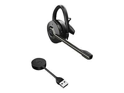 Jabra Engage 55 UC Convertible Wireless Mono On Ear Computer Headset, Black (9555-410-125)