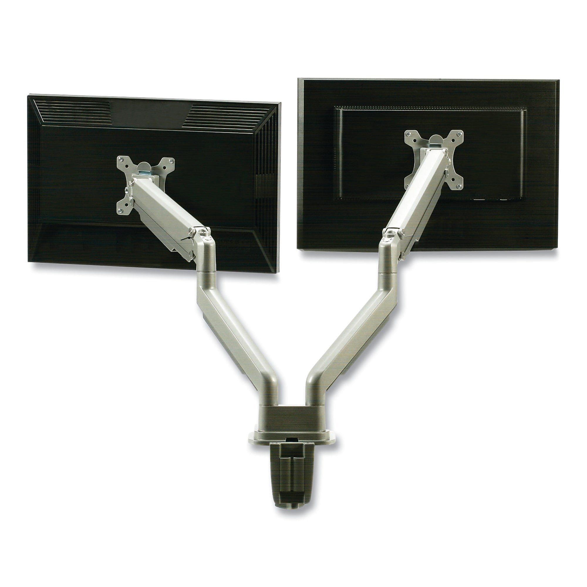 AbilityOne 7110016915485 SKILCRAFT Gas-Spring Ergonomic Dual Monitor Arm, 32" Monitors (NSN6915485)