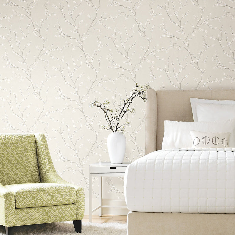 York Wallcoverings Cherry Blossom Peel and Stick Wallpaper (RMK11271WP)