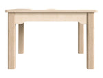 Flash Furniture Bright Beginnings Hercules Square Table, 23.5" x 23.5", Beech (MK-ME088007-GG)