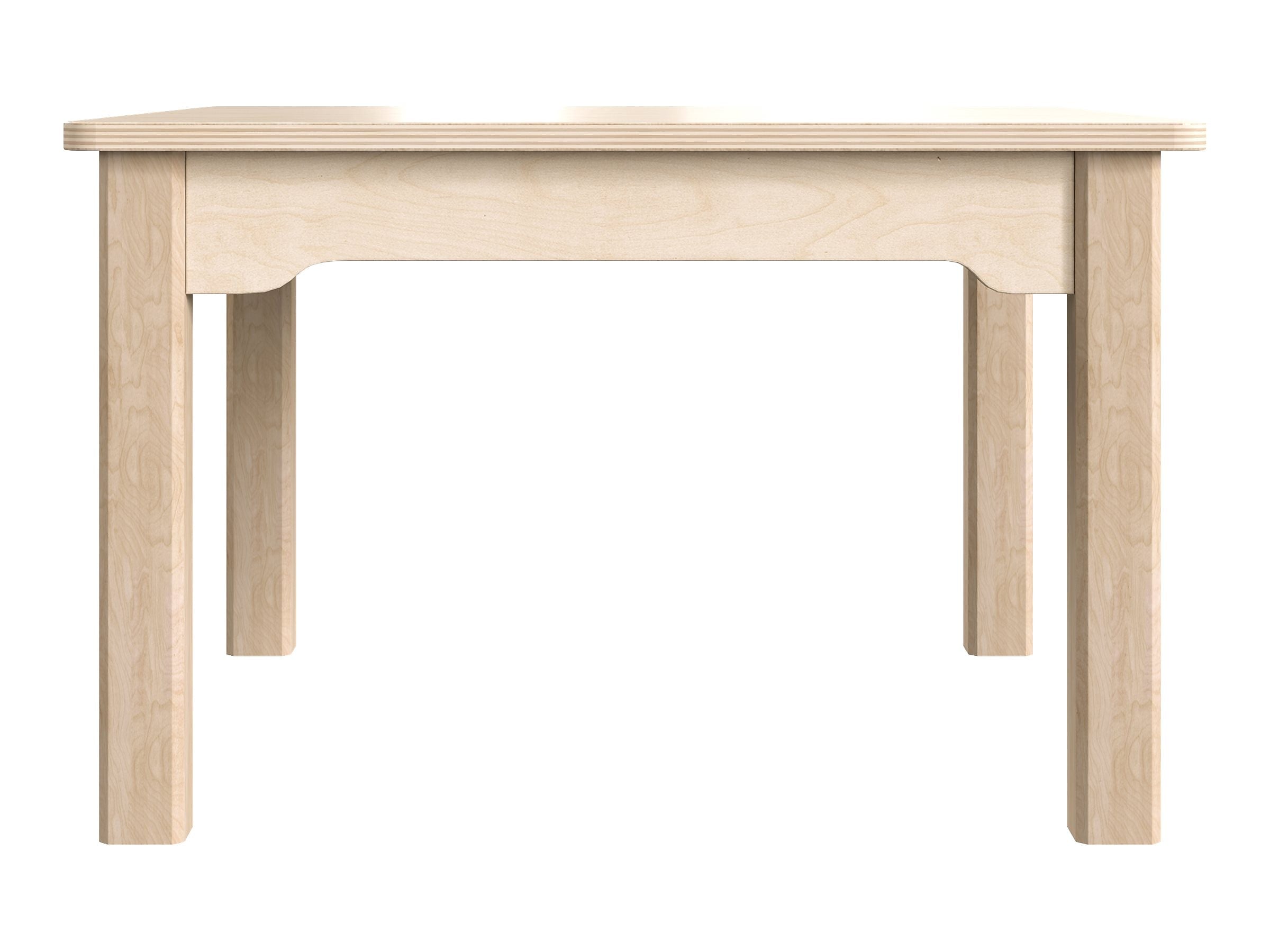 Flash Furniture Bright Beginnings Hercules Square Table, 23.5" x 23.5", Beech (MK-ME088007-GG)
