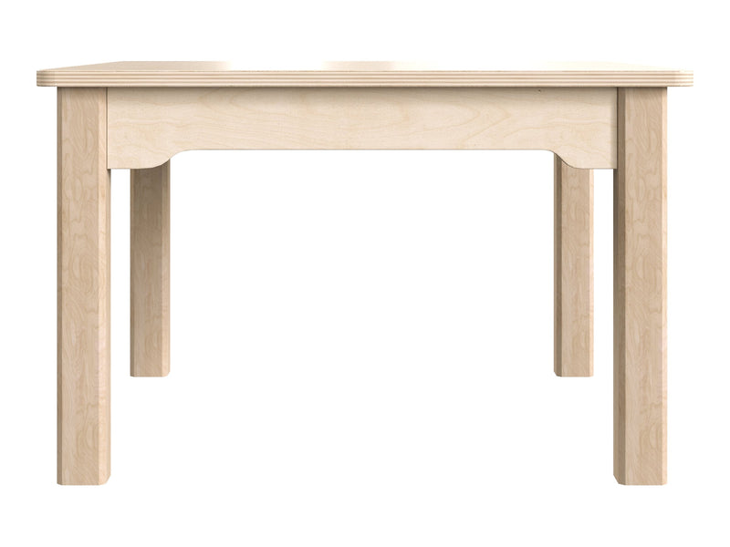 Flash Furniture Bright Beginnings Hercules Square Table, 23.5" x 23.5", Beech (MK-ME088007-GG)