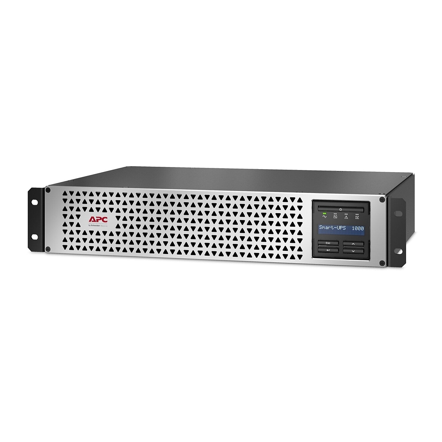APC Smart-UPS Li-Ion 1000VA Short Depth with SmartConnect 1000 VA 6-Outlets UPS, Black/Silver (SMTL1000RM2UC)