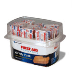 First Aid Only Adhesive Bandages Variety Pack, 150/Box (90095)