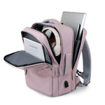 SaharaCase Multi-Compartment 16" Nylon Laptop Bag, Purple Orchid (LT00101)