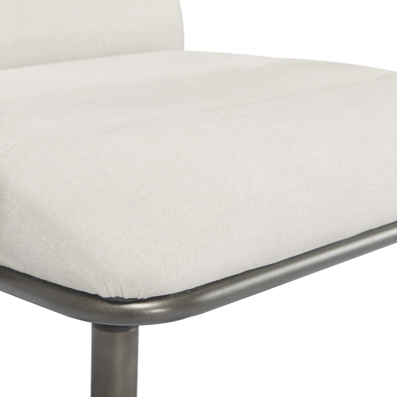 Finch Franklin Bonded Leather Computer and Desk Chair, Cream White (CHR10060D)