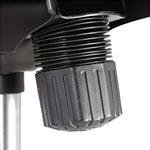 Alera Neratoli Mid-Back Swivel/Tilt Chair, Black Soft-Touch Leather, Chrome Frame