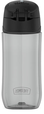 Thermos Plastic Water Bottle, 16 oz., Black (EAGP4040BK6)