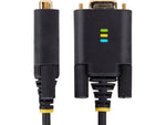 StarTech USB Type A to DB9 RS232 Adapter Cable, Male to Female, Black (1P3FFCB-USB-SERIAL)