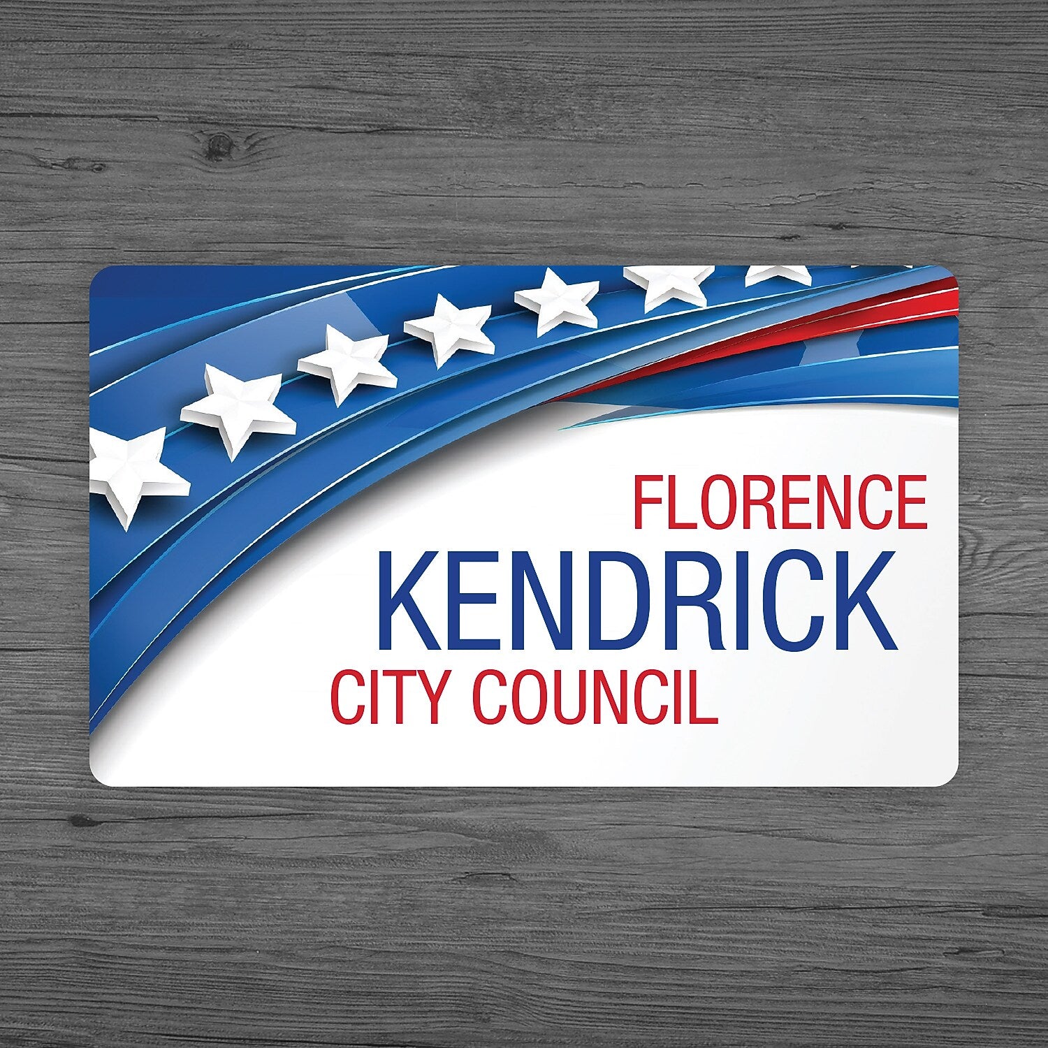 Full Color Advertising Label, Rectangle, 3" x 5", white gloss, Qty 1000