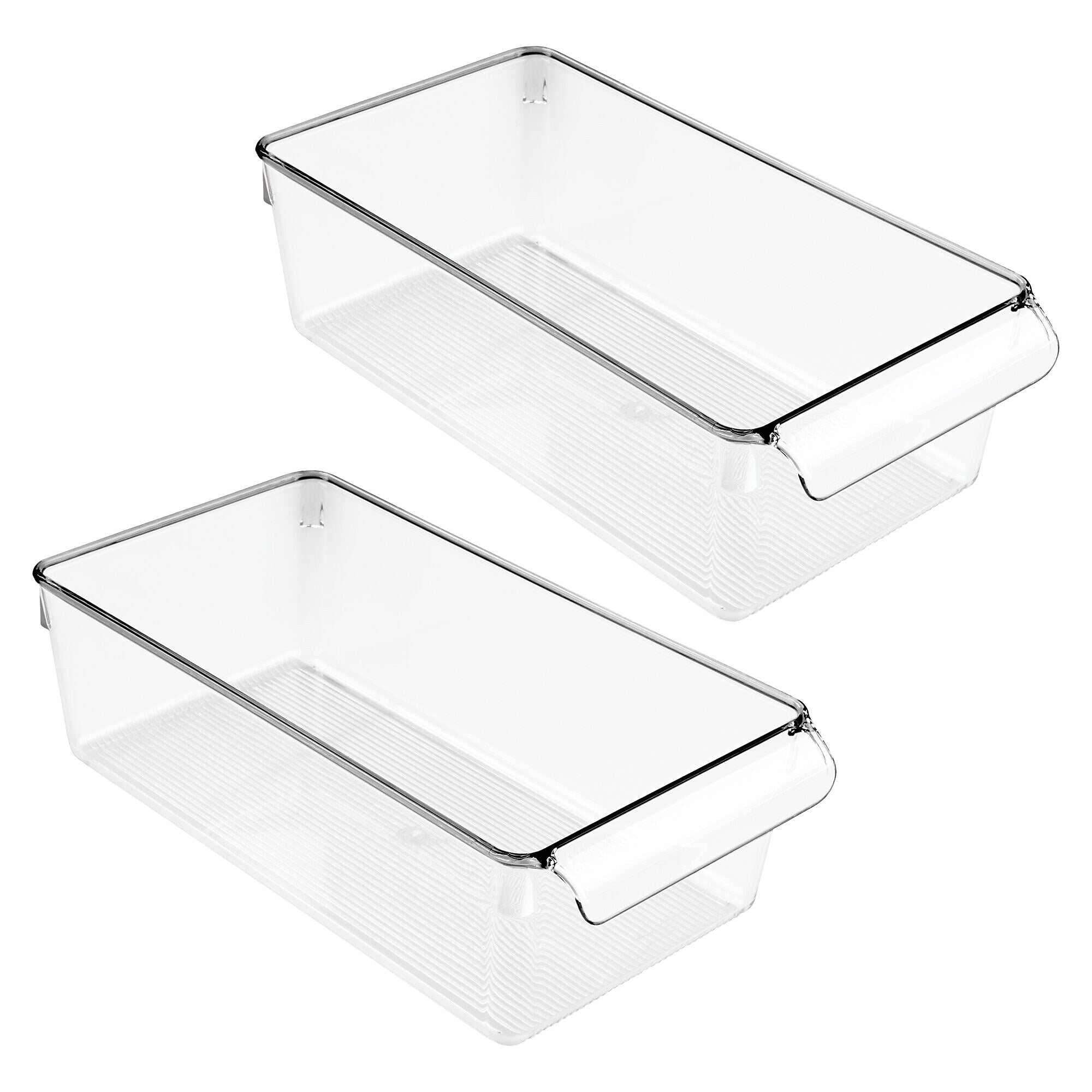 iDesign Plastic Organizers, Clear (28003M2)