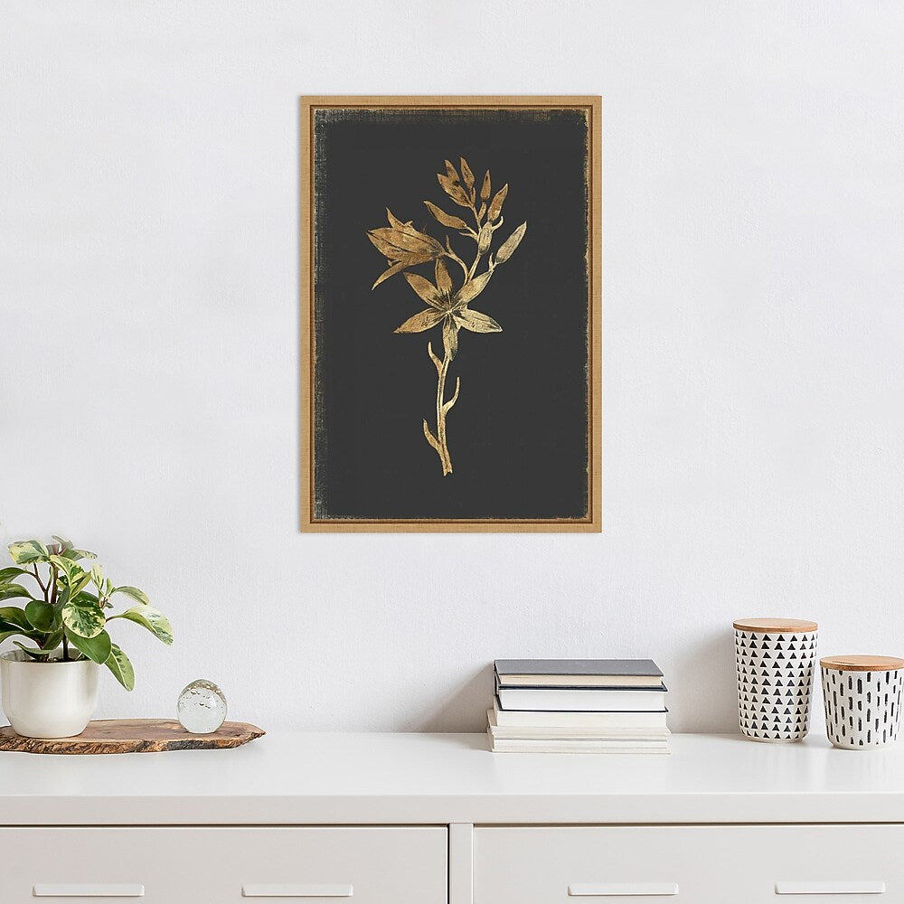 Amanti Art Carmass and Wild Hyacinth Flowers by PI Collection Framed Canvas Wall Art Print, 16" x 23" (A42674693411)