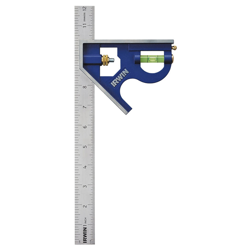 IRWIN Metal Combination Square, 12" (1794469)