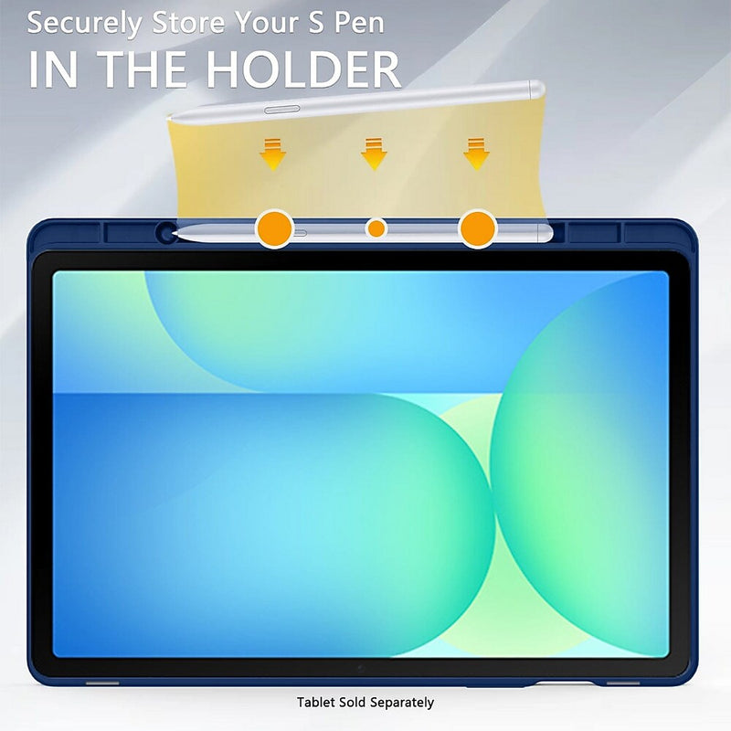 SaharaCase Venture Series TPU 13.1" Folio Case for Galaxy Tab S10 FE+, Night Sky Blue (TB00470)