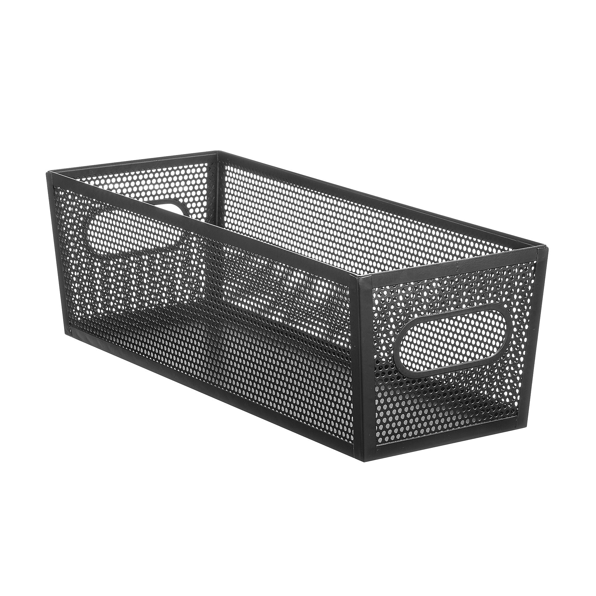 mDesign Steel Organizer, Matte Black (25991)