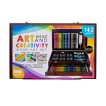 Art 101 Wood Art Set, Assorted Colors, 142/Pack (53142MB)