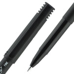 uni-ball Onyx Rollerball Pens, Fine Point, 0.7mm, Black Ink, Dozen (60143)