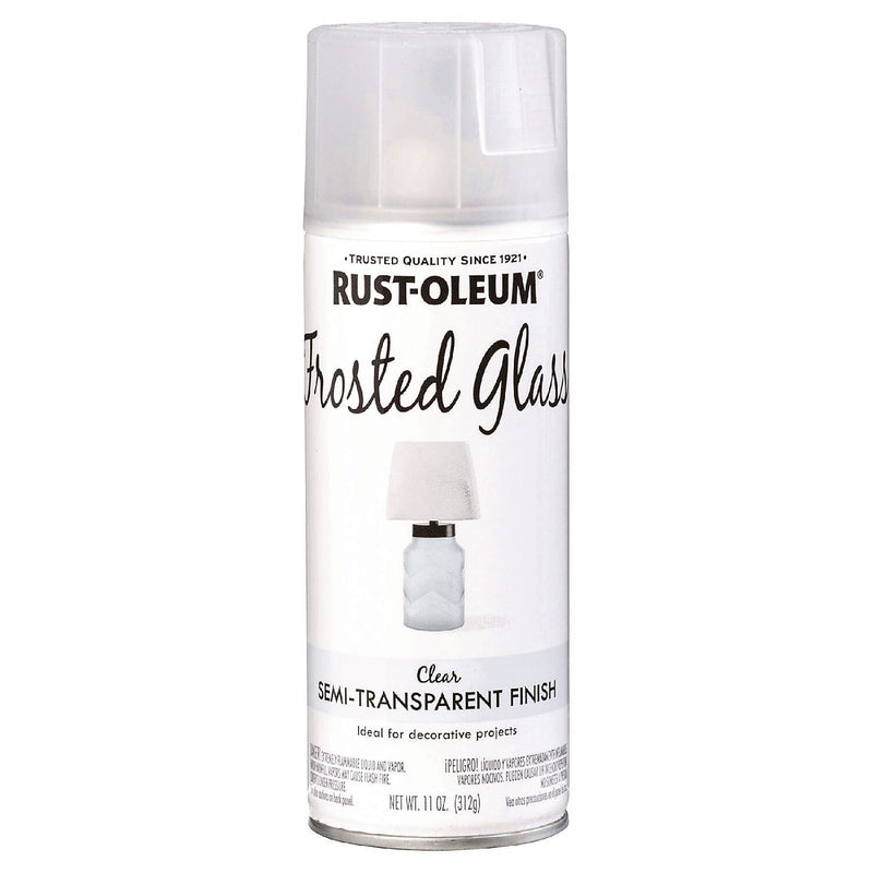 Rust-Oleum Frosted Glass Spray Paint, Matte Clear, 11 oz. (342600)