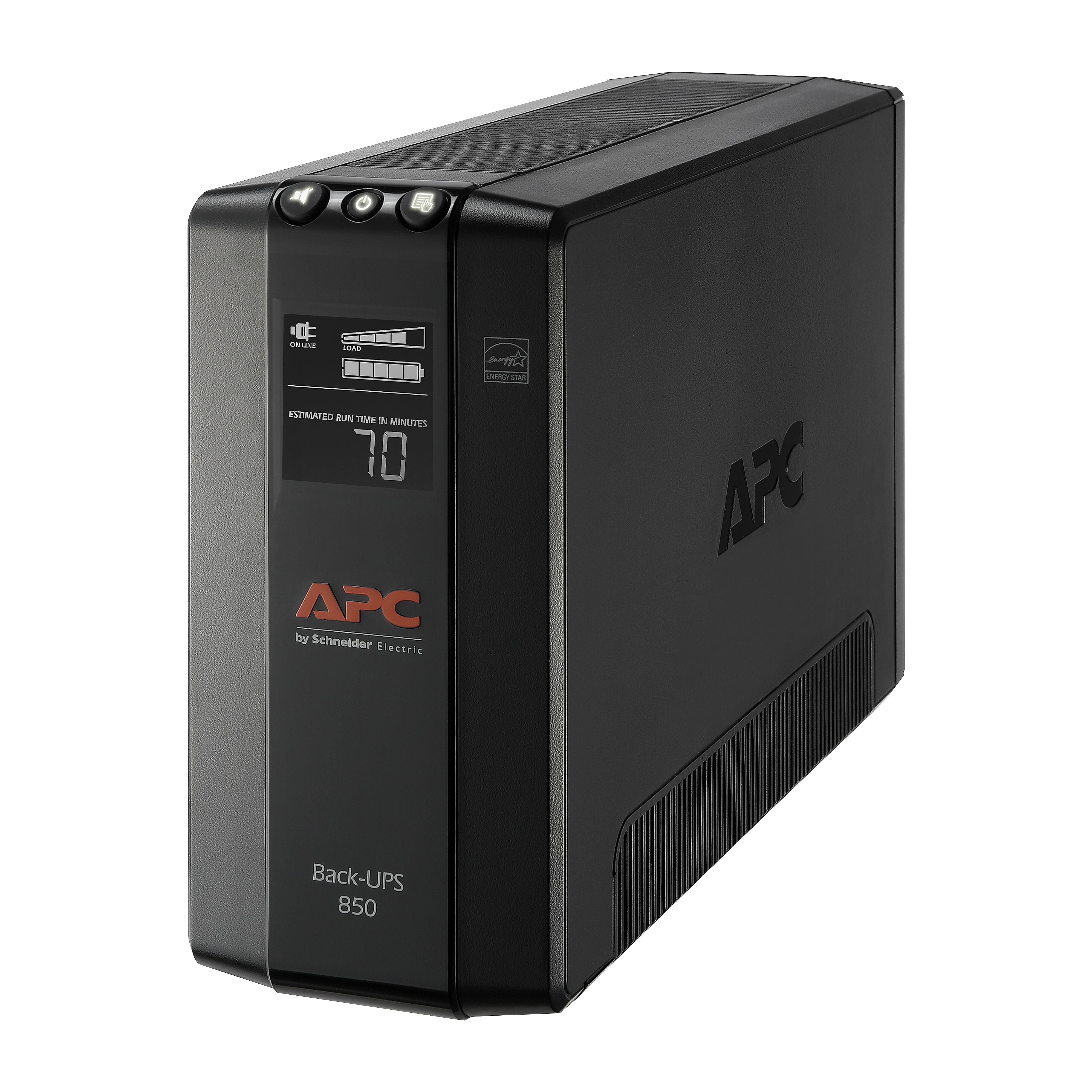 APC Back-UPS Pro Compact Tower 850VA LCD Screen 8 Outlet (BX850M)