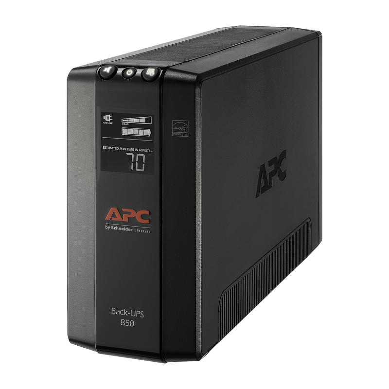 APC Back-UPS Pro Compact Tower 850VA LCD Screen 8 Outlet (BX850M)