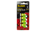 Scotch Single Use Super Glue, 0.17 oz., Clear, 4/Pack (AD119)