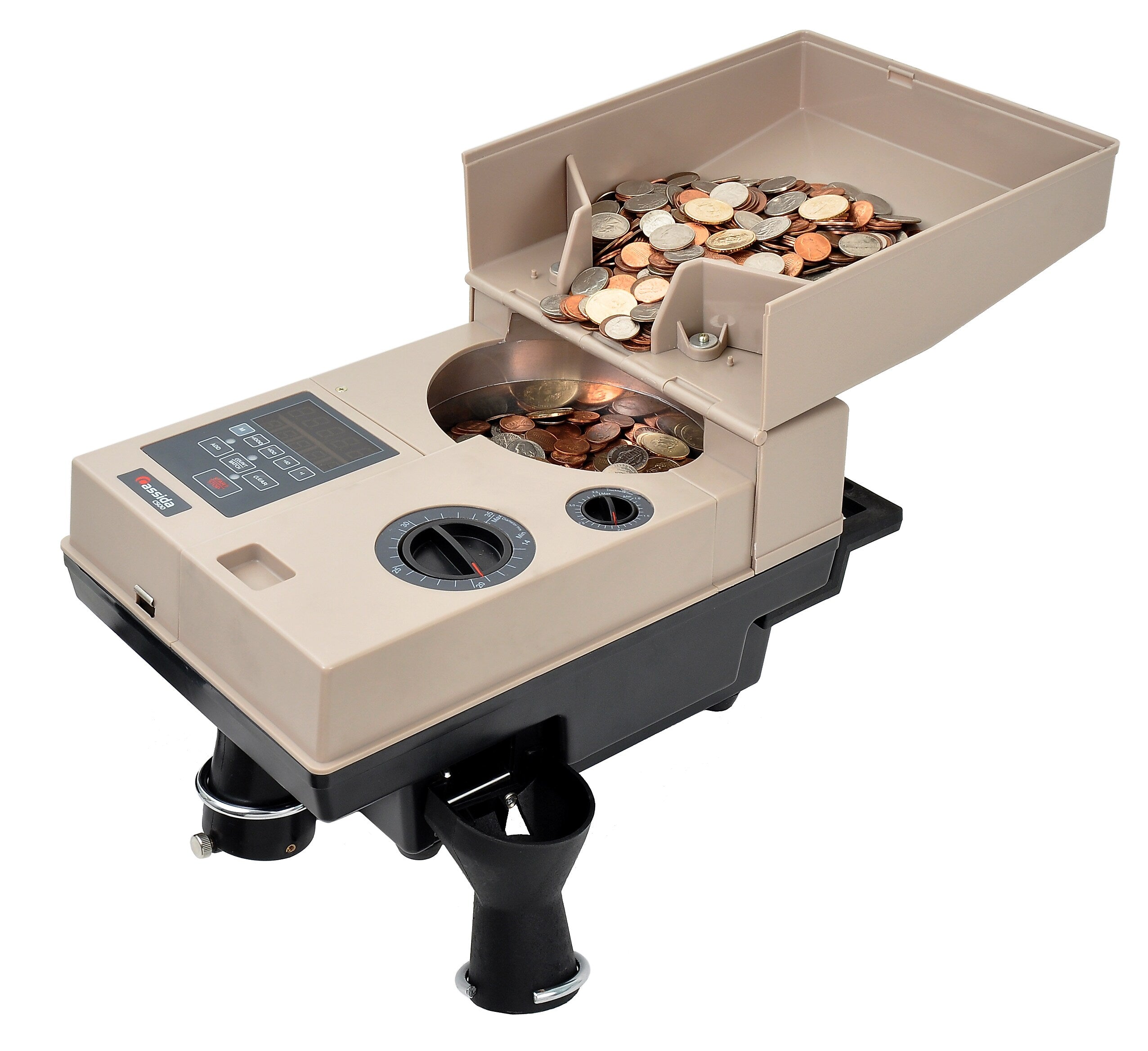 Cassida C-500 Coin Sorter, Beige (C500)