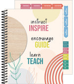 Carson Dellosa Education True to You Teacher Planner, 128 pages, 116 stickers (CDP105051)