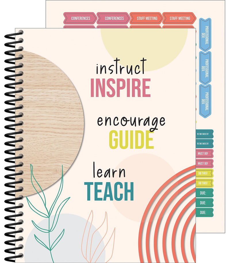 Carson Dellosa Education True to You Teacher Planner, 128 pages, 116 stickers (CDP105051)