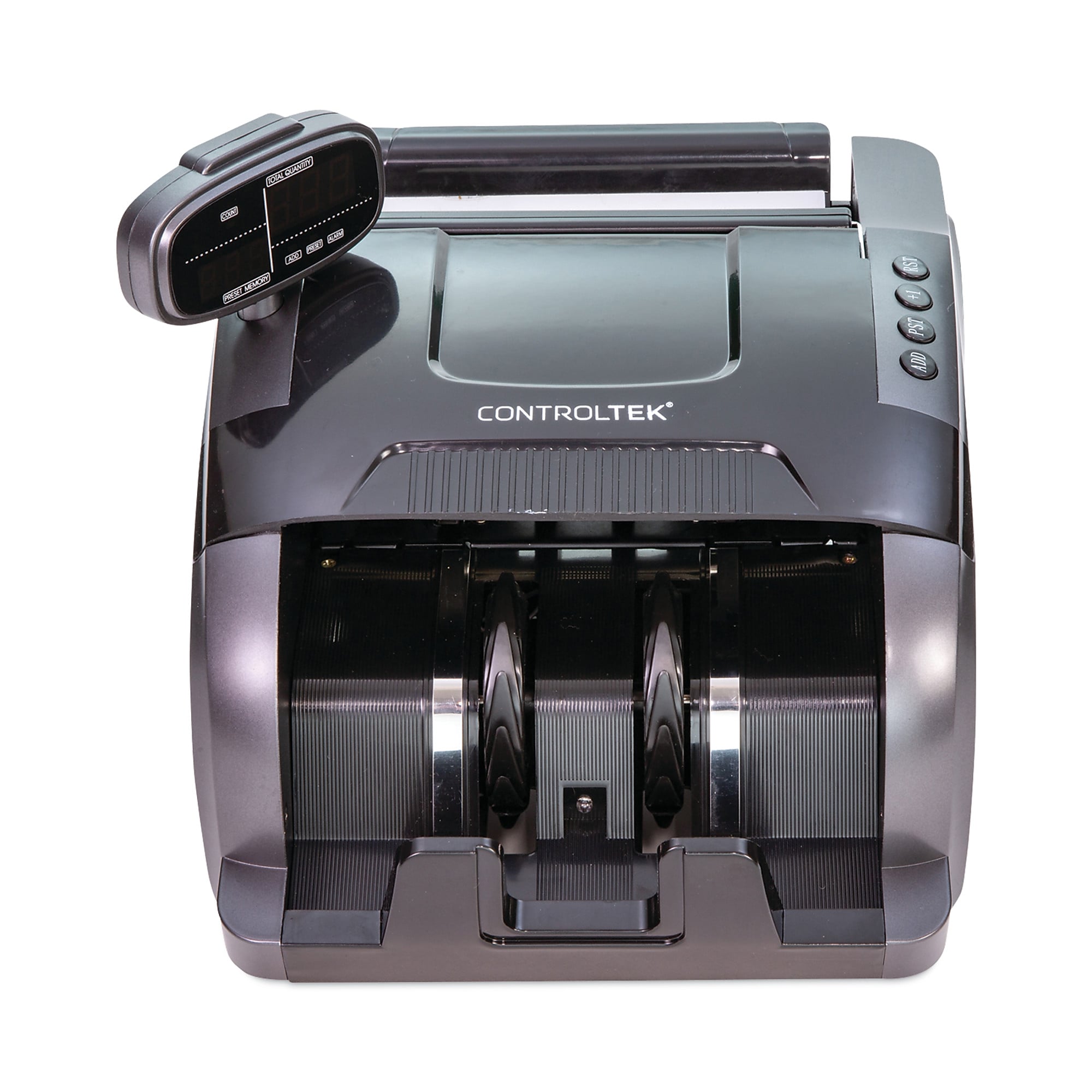 CONTROLTEK® Bill Counter, 1,080 Bills/min, 11 x 10 x 6.8, Gray