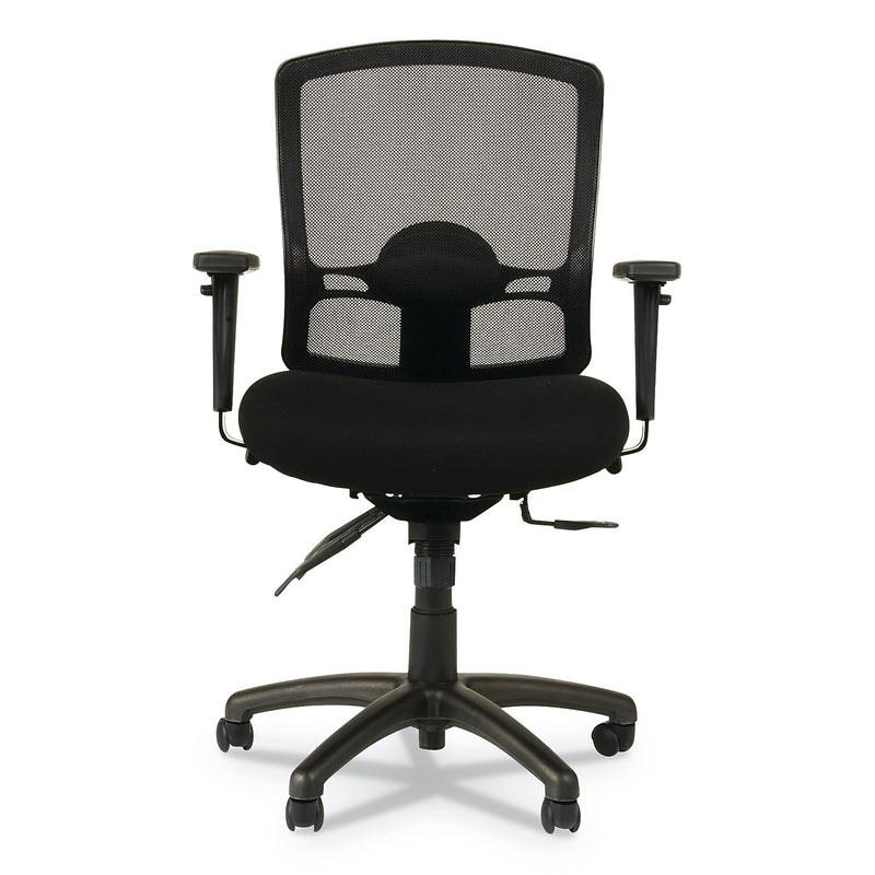Alera Etros Series Mesh Back Fabric Computer and Desk Chair, Black (ALEET4017)