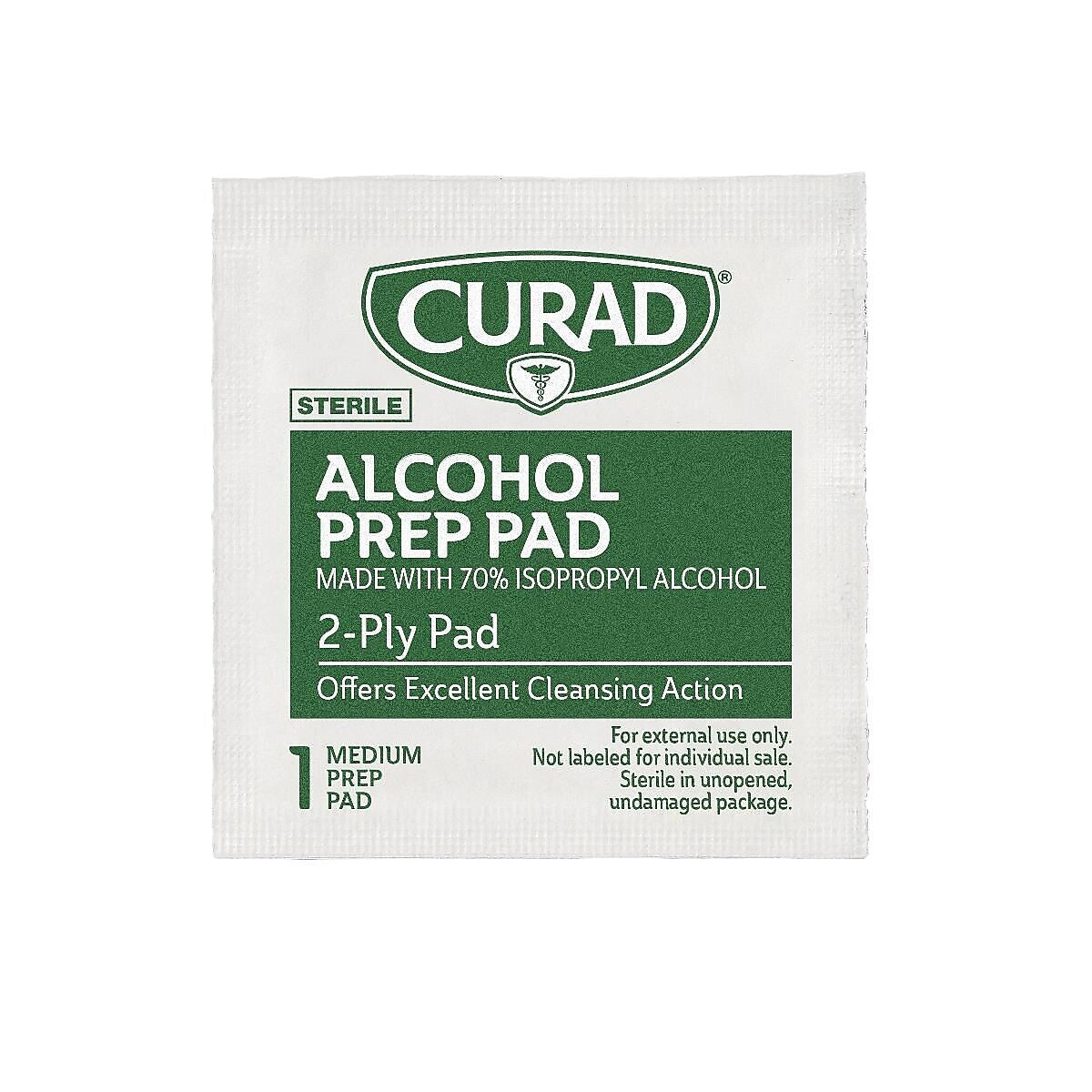 Curad Alcohol Pads, 200/Box (CUR45581RBI)