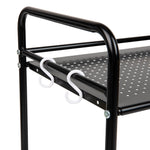 Mind Reader Metal Kitchen Shelf, Black (1TCOUMIC-BLK)