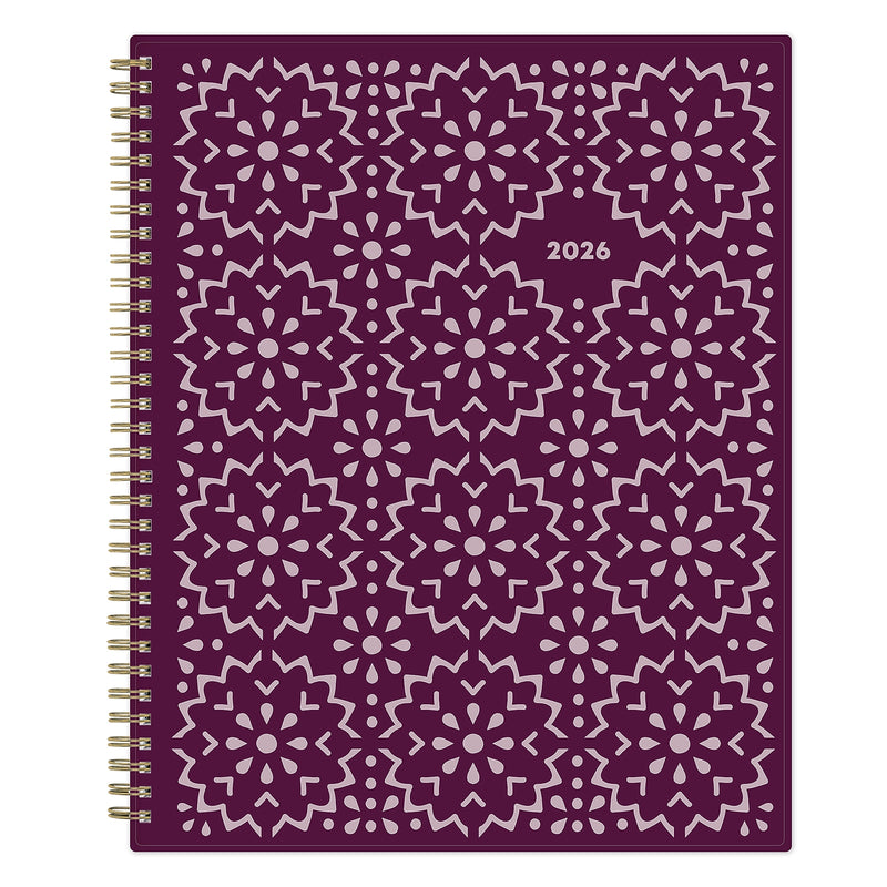 Planning Calendar BS Gili PP 8.5x11 RY26 Wkly/Mthly Safety Wirebound -