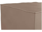Flash Furniture Bright Beginnings Vinyl Modular Classroom 1-Seater Ottoman, Brown (MK-KE15679-GG)
